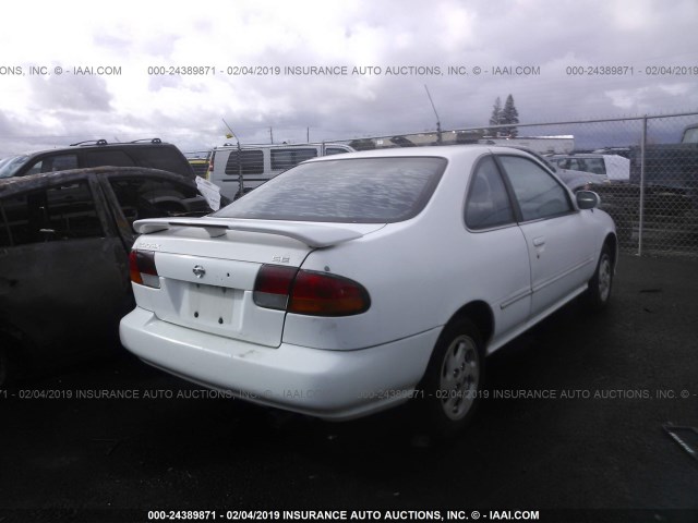 1N4AB42D1VC508415 - 1997 NISSAN 200SX SE WHITE photo 4