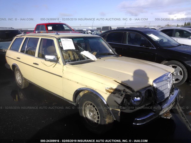 WDBAB93A1DN013029 - 1983 MERCEDES-BENZ 300 TDT YELLOW photo 1