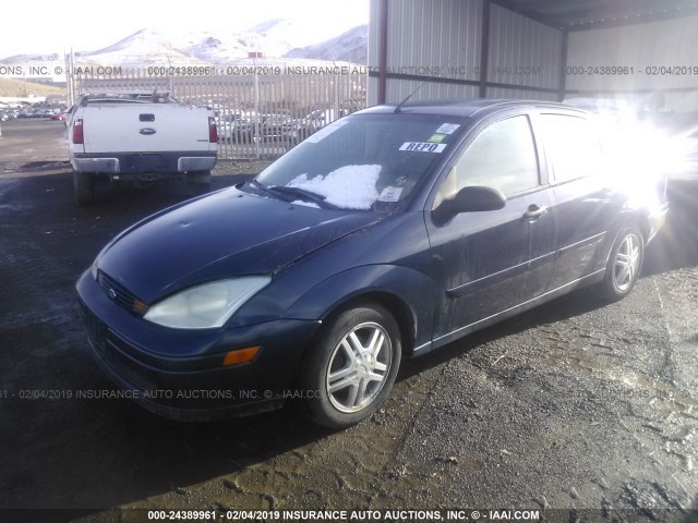 1FAFP34P72W264871 - 2002 FORD FOCUS SE/SE COMFORT BLUE photo 2