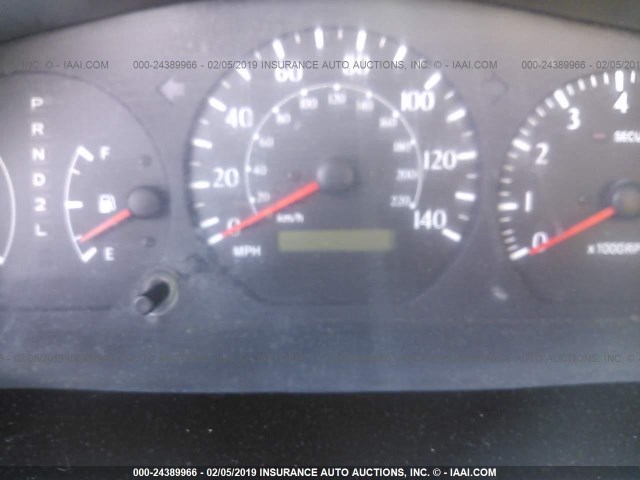 2T1CF28P11C428577 - 2001 TOYOTA CAMRY SOLARA SE/SLE BLUE photo 7