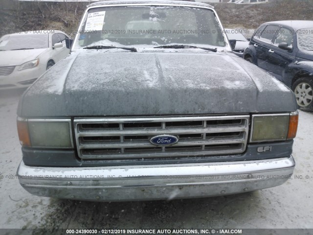 2FTDF15YXJCA38723 - 1988 FORD F150 GRAY photo 6