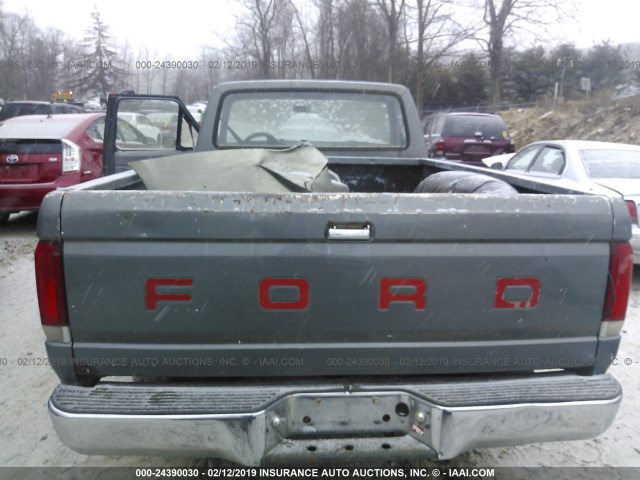 2FTDF15YXJCA38723 - 1988 FORD F150 GRAY photo 8