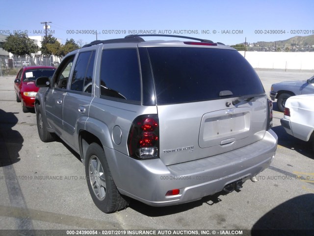 1GNDS13S172206559 - 2007 CHEVROLET TRAILBLAZER LS/LT GRAY photo 3