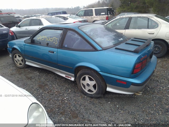 1G1JF14T3L7158480 - 1990 CHEVROLET CAVALIER Z24 BLUE photo 3