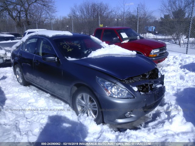 JN1CV6AR4AM454702 - 2010 INFINITI G37 BLACK photo 1