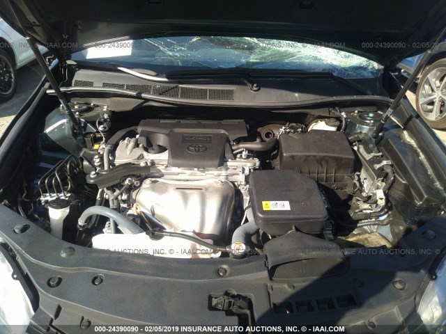 4T1BF1FK0HU735681 - 2017 TOYOTA CAMRY LE/XLE/SE/XSE BLACK photo 10