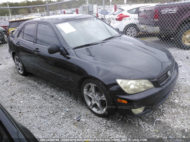 JTHBD192820039282 - 2002 LEXUS IS 300 BLACK photo 1