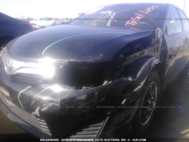 4T1BF1FK5CU042131 - 2012 TOYOTA CAMRY SE/LE/XLE BLACK photo 6