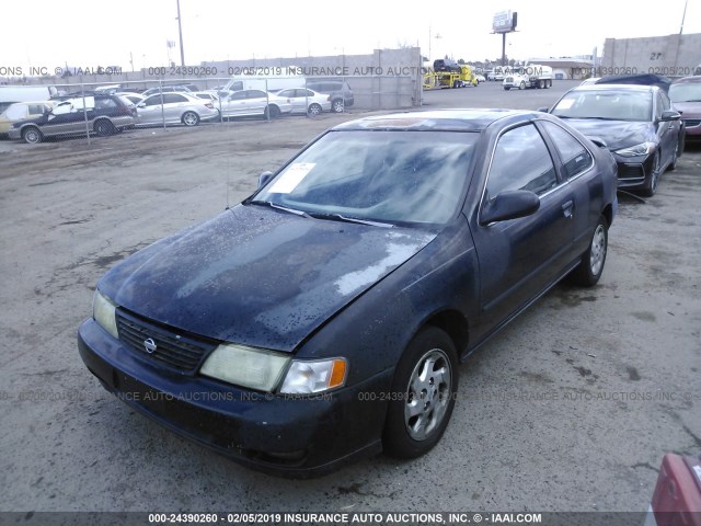 1N4AB42D4VC512541 - 1997 NISSAN 200SX SE BLACK photo 2