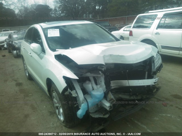 5J8TB3H31HL003170 - 2017 ACURA RDX WHITE photo 1