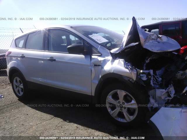 1FMCU0F76GUB43331 - 2016 FORD ESCAPE S SILVER photo 1