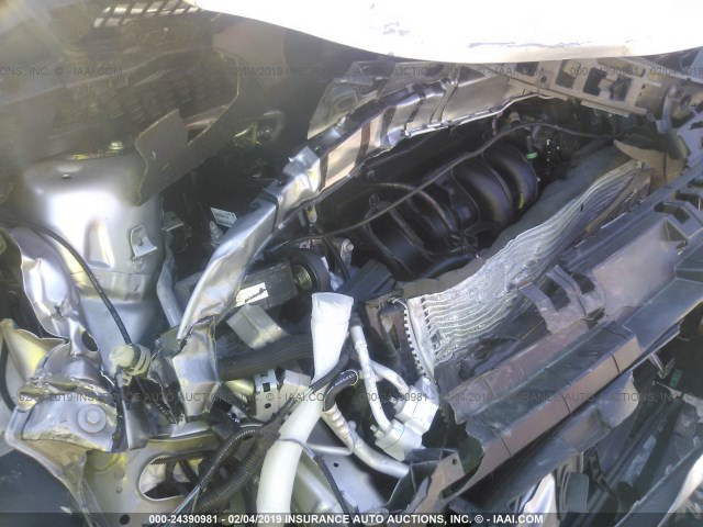 1FMCU0F76GUB43331 - 2016 FORD ESCAPE S SILVER photo 10