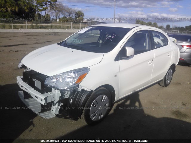 ML32F3FJ2KHF06772 - 2019 MITSUBISHI MIRAGE G4 ES Ağ foto 2