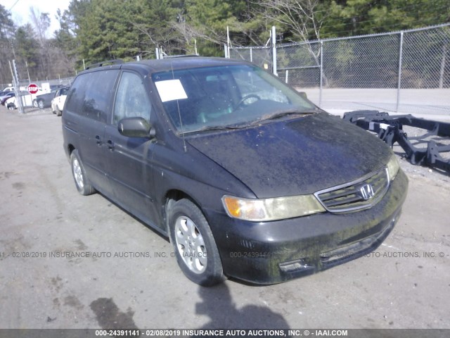 5FNRL18084B037927 - 2004 HONDA ODYSSEY EXL BLACK photo 1