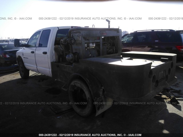 3D7MS48C95G756193 - 2005 DODGE RAM 3500 ST/SLT WHITE photo 3