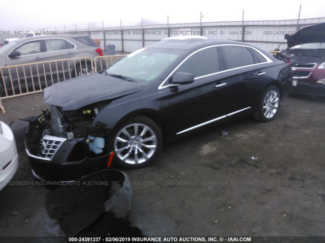 2G61M5S32F9142199 - 2015 CADILLAC XTS LUXURY COLLECTION BLACK photo 2