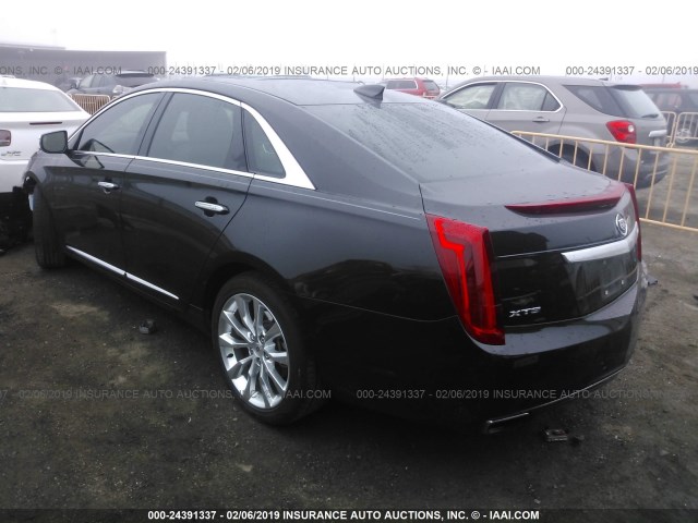 2G61M5S32F9142199 - 2015 CADILLAC XTS LUXURY COLLECTION BLACK photo 3