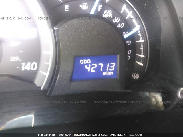 4T4BF1FK2ER419605 - 2014 TOYOTA CAMRY L/SE/LE/XLE GRAY photo 7