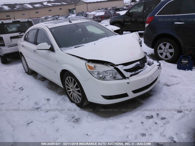 1G8ZV577X7F262876 - 2007 SATURN AURA XR WHITE photo 1