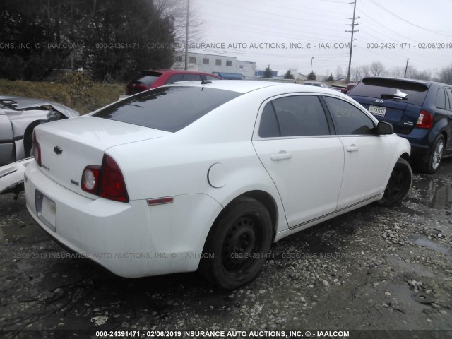 1G1ZC5E01AF296917 - 2010 CHEVROLET MALIBU 1LT 白色 照片 4