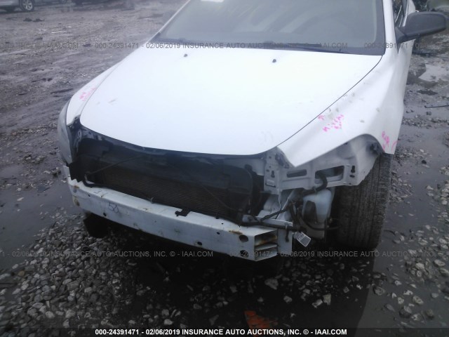 1G1ZC5E01AF296917 - 2010 CHEVROLET MALIBU 1LT 白色 照片 6