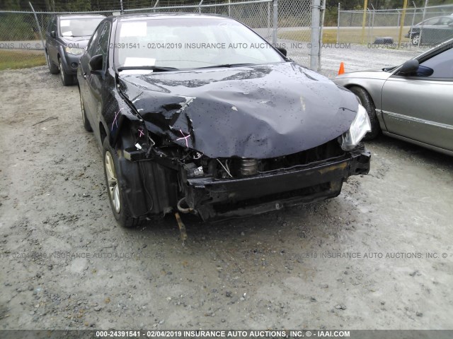 4T1BF1FK6GU518540 - 2016 TOYOTA CAMRY LE/XLE/SE/XSE BLACK photo 6