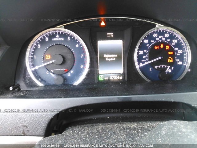 4T1BF1FK6GU518540 - 2016 TOYOTA CAMRY LE/XLE/SE/XSE BLACK photo 7