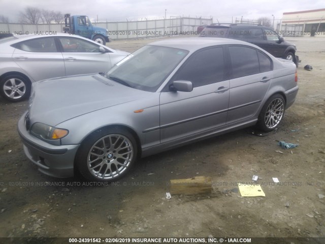 WBAEV53474KM34233 - 2004 BMW 330 I SILVER photo 2