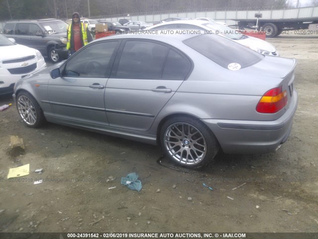 WBAEV53474KM34233 - 2004 BMW 330 I SILVER photo 3