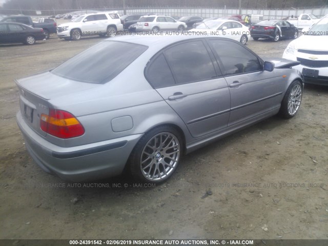 WBAEV53474KM34233 - 2004 BMW 330 I SILVER photo 4