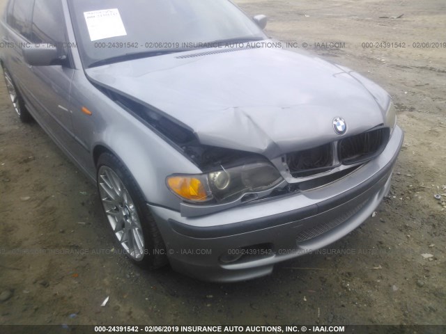 WBAEV53474KM34233 - 2004 BMW 330 I SILVER photo 6