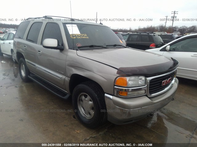 1GKEK13ZX3J243401 - 2003 GMC YUKON GRAY photo 1