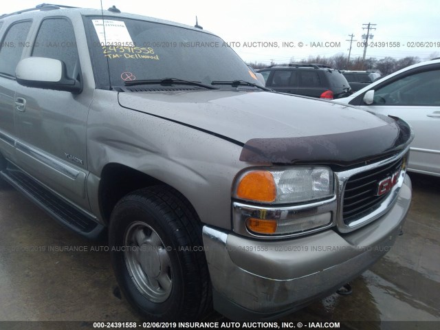 1GKEK13ZX3J243401 - 2003 GMC YUKON GRAY photo 6