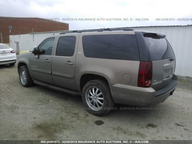 1GKFC16077R335586 - 2007 GMC YUKON XL C1500 GOLD photo 3