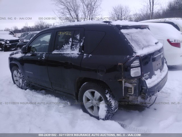 1C4NJDBB2GD686697 - 2016 JEEP COMPASS SPORT BLACK photo 3