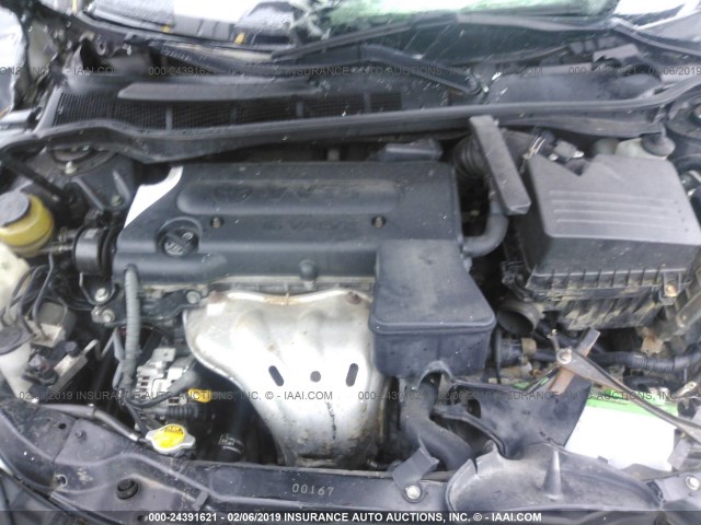 4T1BE46K27U077333 - 2007 TOYOTA CAMRY NEW GENERAT CE/LE/XLE/SE BLACK photo 10