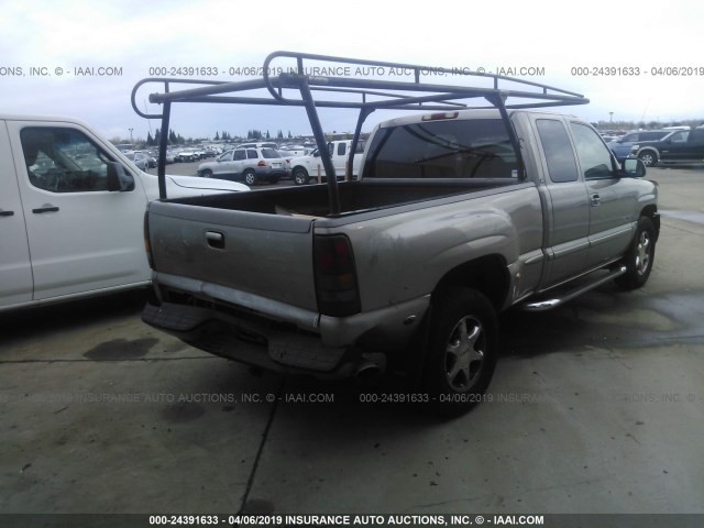 2GTFK69U821317044 - 2002 GMC SIERRA K1500 DENALI Pewter photo 4