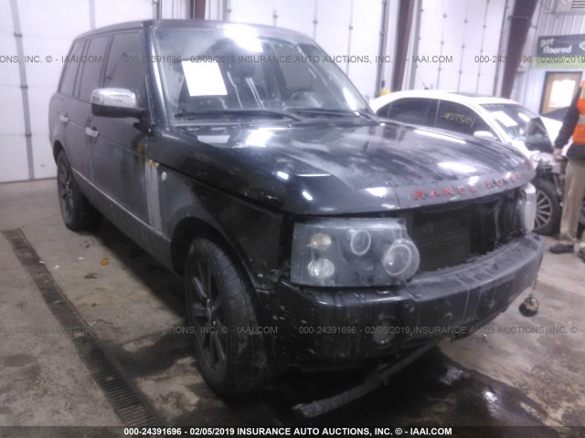 SALME15456A227863 - 2006 LAND ROVER RANGE ROVER HSE BLACK photo 1