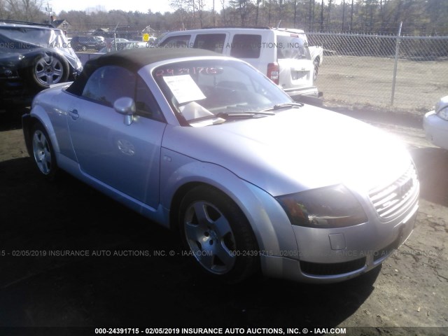 TRUUT28N721013271 - 2002 AUDI TT QUATTRO SILVER photo 1