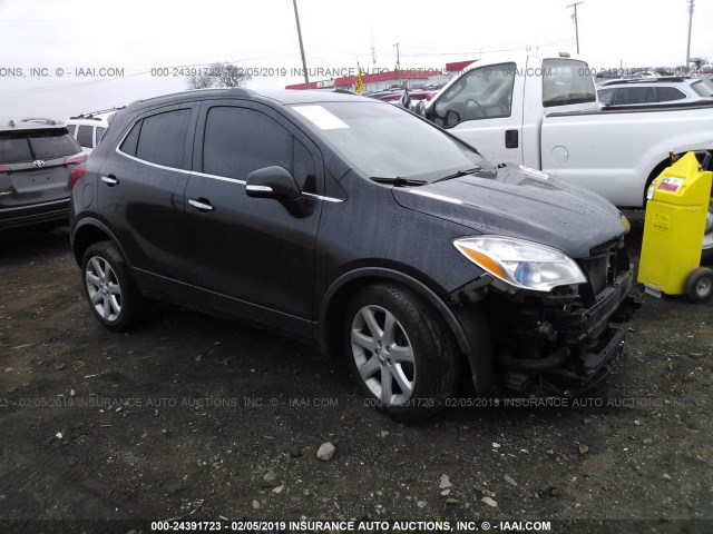 KL4CJGSB4FB266646 - 2015 BUICK ENCORE BLACK photo 1