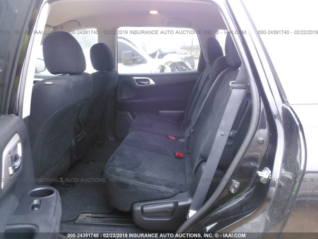 5N1AR2MN3EC696379 - 2014 NISSAN PATHFINDER S/SV/SL/PLATINUM BLACK photo 8