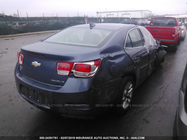 1G11C5SLXFF188153 - 2015 CHEVROLET MALIBU 1LT ლურჯი ფოტო 3