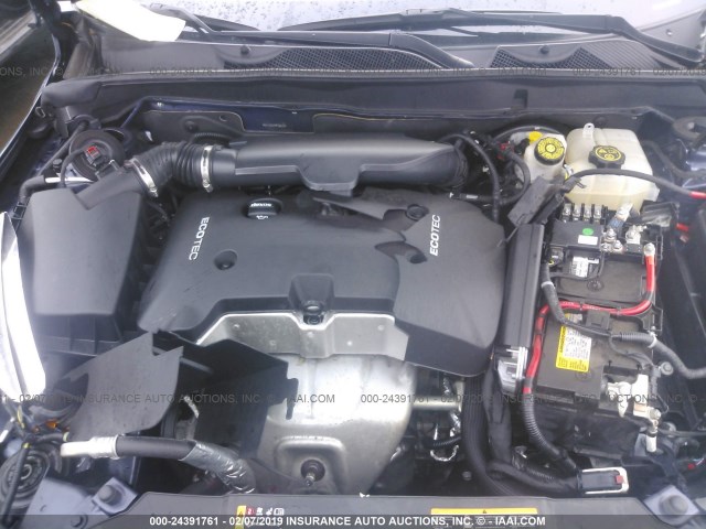 1G11C5SLXFF188153 - 2015 CHEVROLET MALIBU 1LT ლურჯი ფოტო 9