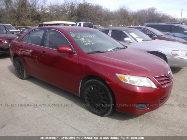 4T4BF3EK3AR050177 - 2010 TOYOTA CAMRY SE/LE/XLE 红色 照片 1