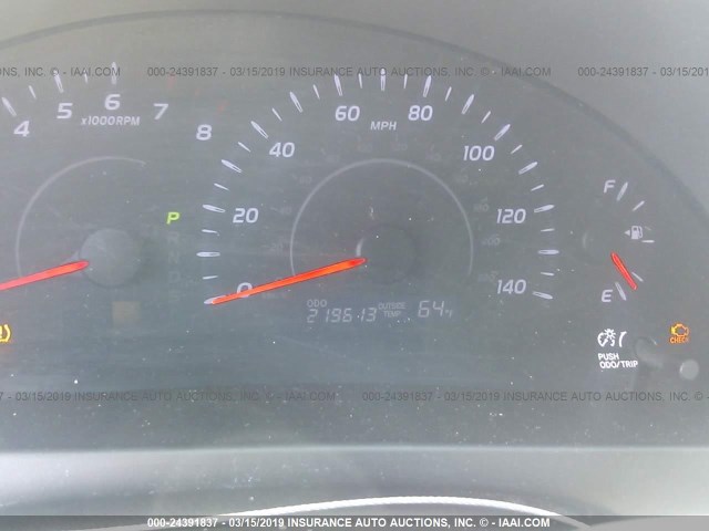 4T4BF3EK3AR050177 - 2010 TOYOTA CAMRY SE/LE/XLE 红色 照片 7