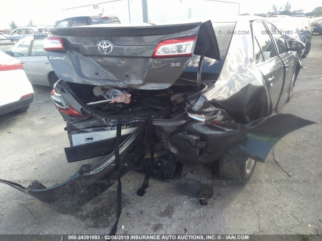 4T1BF1FK5EU466380 - 2014 TOYOTA CAMRY L/SE/LE/XLE 灰色 照片 6