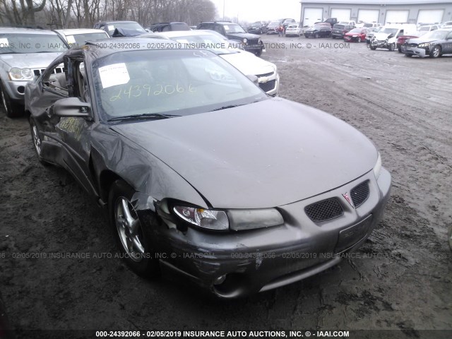 1G2WR1219YF142503 - 2000 PONTIAC GRAND PRIX GTP BROWN photo 1