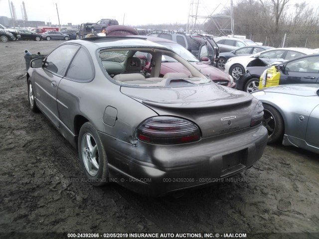 1G2WR1219YF142503 - 2000 PONTIAC GRAND PRIX GTP BROWN photo 3