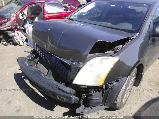 3N1AB61E17L713050 - 2007 NISSAN SENTRA 2.0/2.0S/2.0SL BROWN photo 6