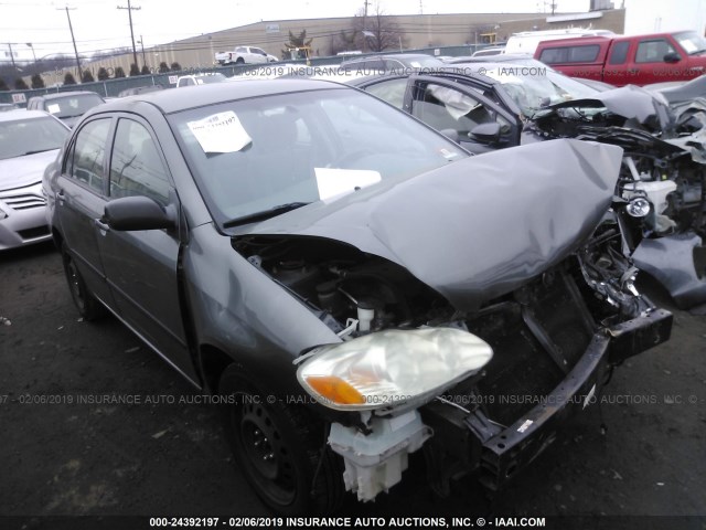 2T1BR32E27C762481 - 2007 TOYOTA COROLLA CE/LE/S GRAY photo 1